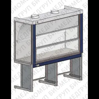 Шкаф вытяжной общего назначения, ш. раб. пов. 180 см, глубина 70 см, монолитный пластик Trespa, ЛОиП, ЛАБPRO ШВ 180.70.225 TR