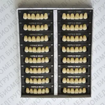 Зубы акриловые 3х слойные Kaifeng гарнитур 28 зубов HUGE DENTAL S4C2