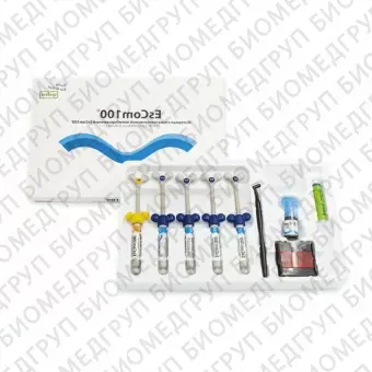 EsCom100 Kit малый набор пломбировочных материалов, FineEtch 37 х 5 мл, EsBond х 5 мл, цвета А1/А2