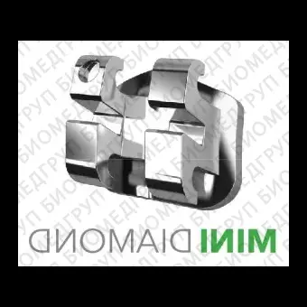 Брекет MiniDimond Roth 018 прем.н.ч. лев.. с крючком. 3501613