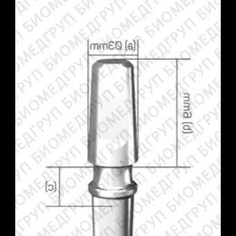 Абатмент из нержавеющей стали 02.0x.0x series