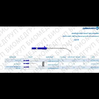 Лезвие для бритвенного станка для ЛОРхирургии BPD