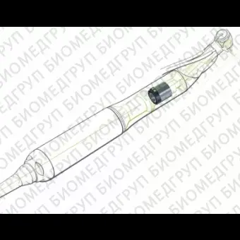 WS91 L G  угловой наконечник с генератором света, с наклоном головки под 45, с внешним спреем, 1:2.7. WH