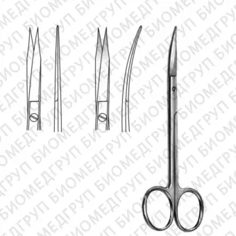 Ножницы для стоматологической хирургии 0206 series