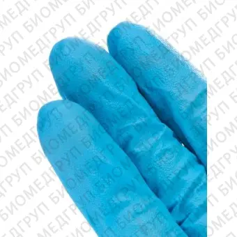 Перчатки нитриловые, длина 24,5 см, голубые, 50 пар/уп., Импорт, 145L, L