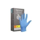Перчатка BENOVY L цветные нитрил (50 пар.)