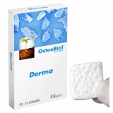 OsteoBiol Derma. 25x25 мм 1.0 мм. Мембрана свиная дерма. Тонкая. Свиная