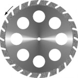 Диск алмазный (Круг зуботехнический) Гипс 8 отверстий 1шт. (322514450-G2 (45мм))