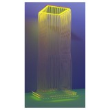 Фиброоптический душ Радужный дождь с зеркалом (150 волокон)